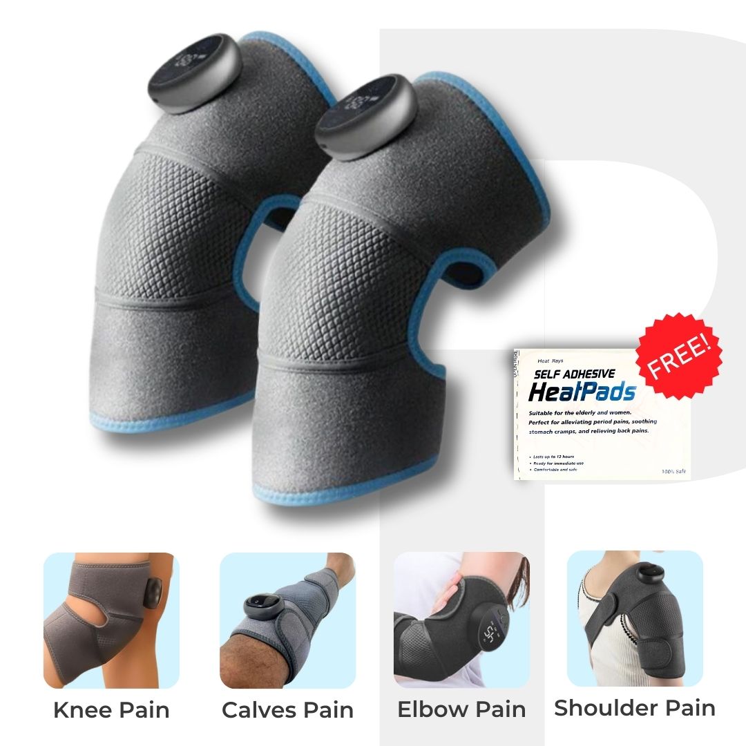 Smart Knee Massager with Heating & Vibrations
