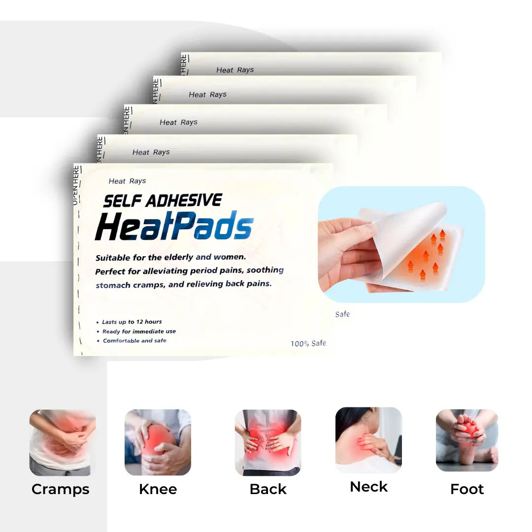 Heating Patches For Pain Relief (Pack of 5)